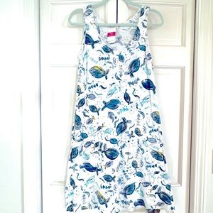 Fresh Produce Tank Drape Dress Float Fish